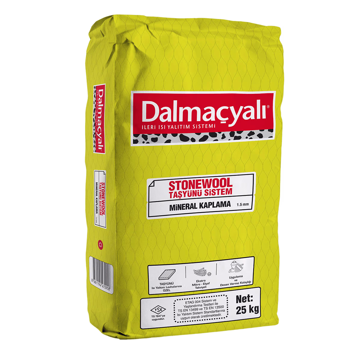 Stonewool Taşyünü Mineral Kaplama - İnce Tane Doku (1,5 mm)